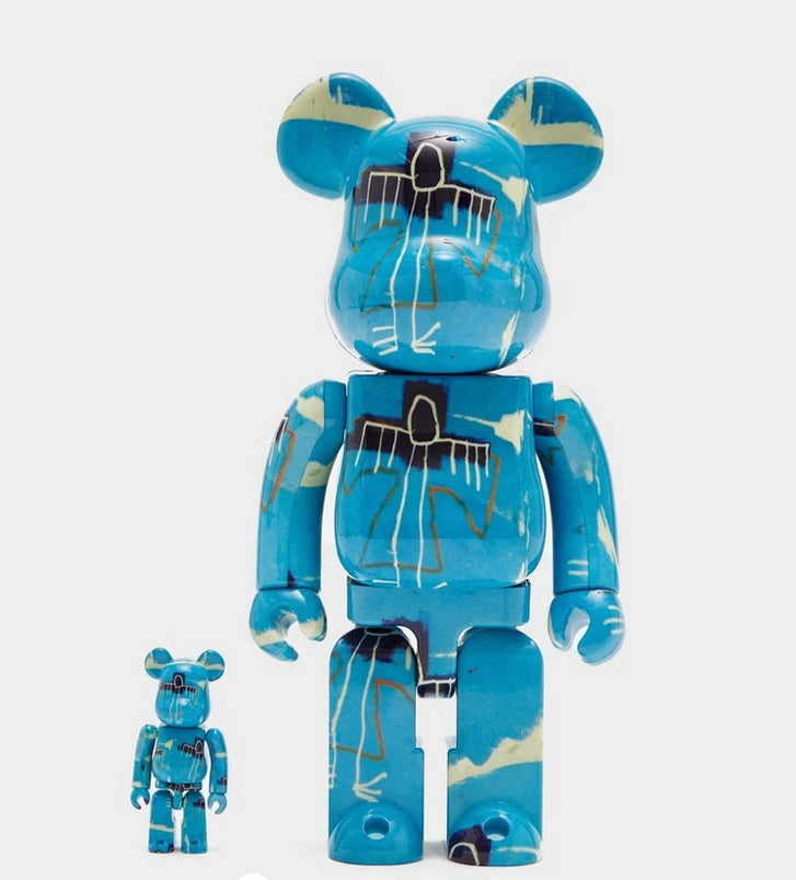 Medicom BE@RBRICK x Jean-Michel Basquiat 100% 400%