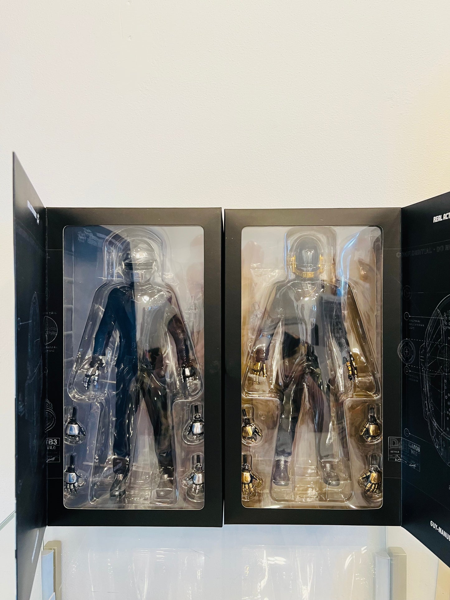 Daft Punk Medicom Toy 4 box complete full set sealed