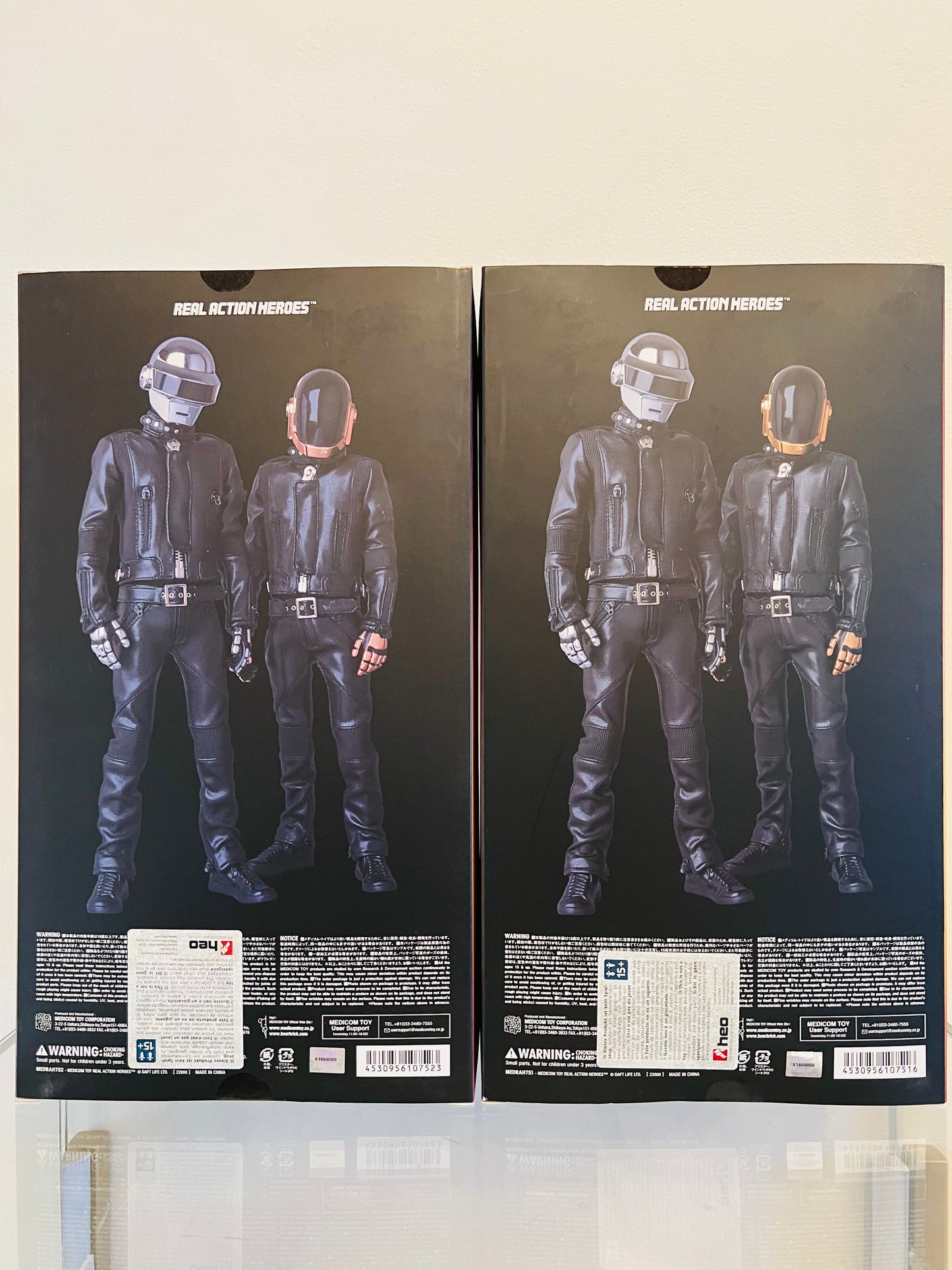 Daft Punk Medicom Toy 4 box complete full set sealed