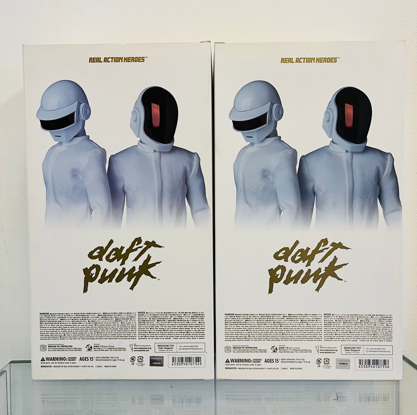 Daft Punk Medicom Toy 4 box complete full set sealed